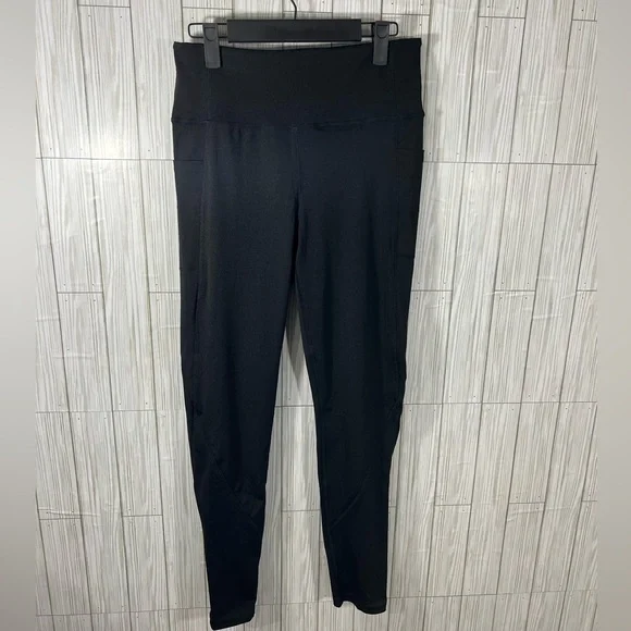 NWT- JVINI SPORT BLACK LEGGINGS - Picture 1 of 6